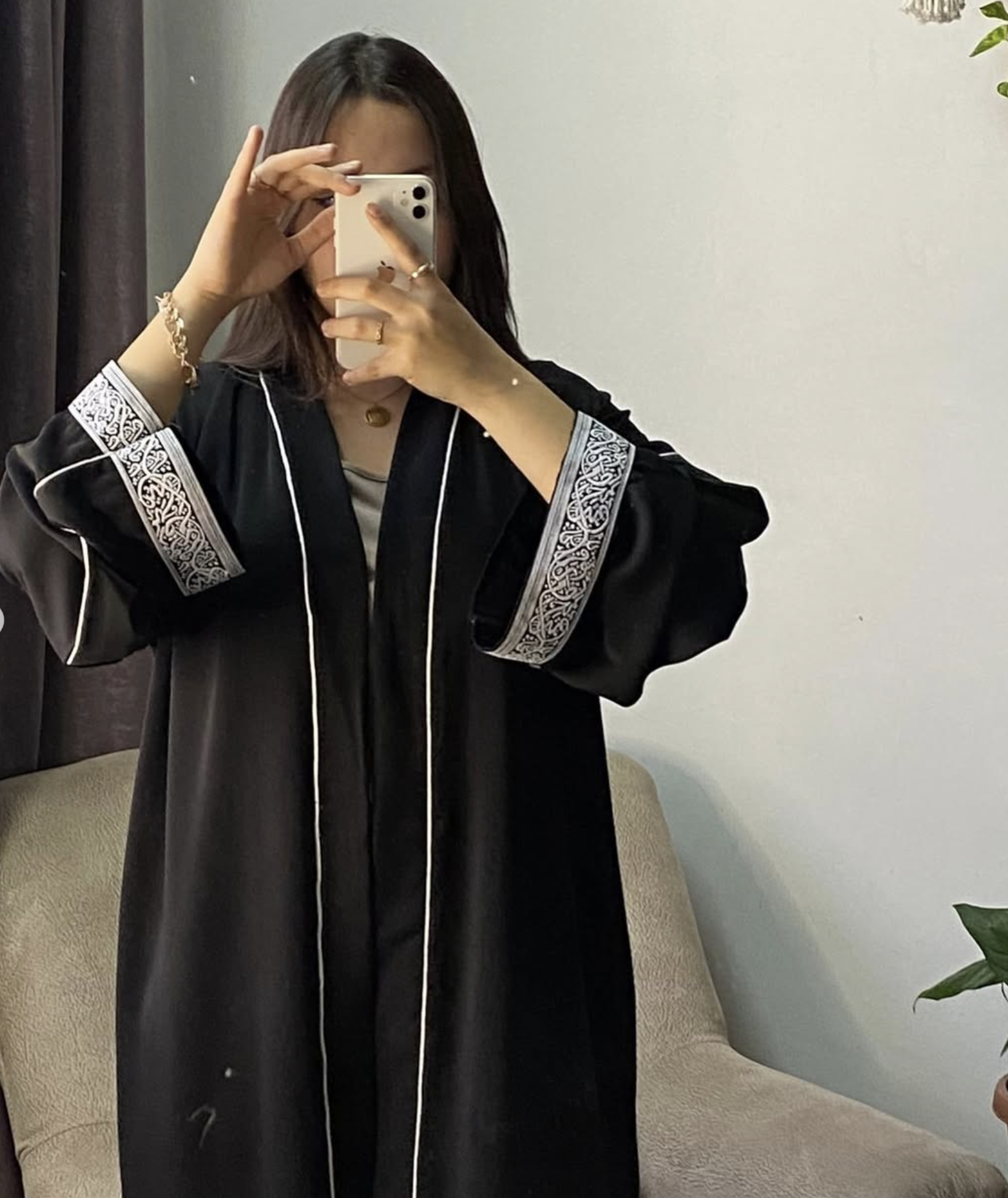 Arabian abaya