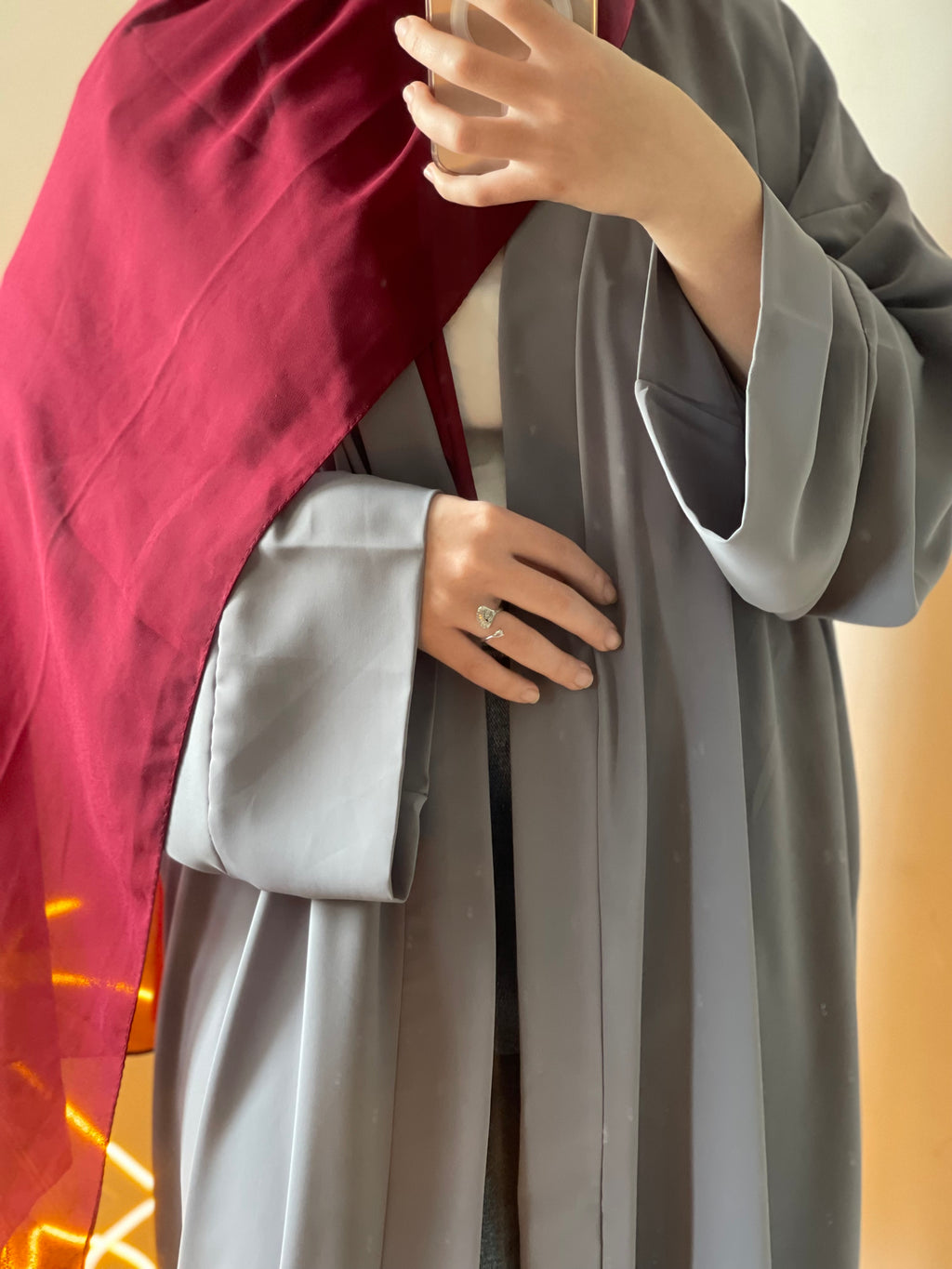kimono style abaya