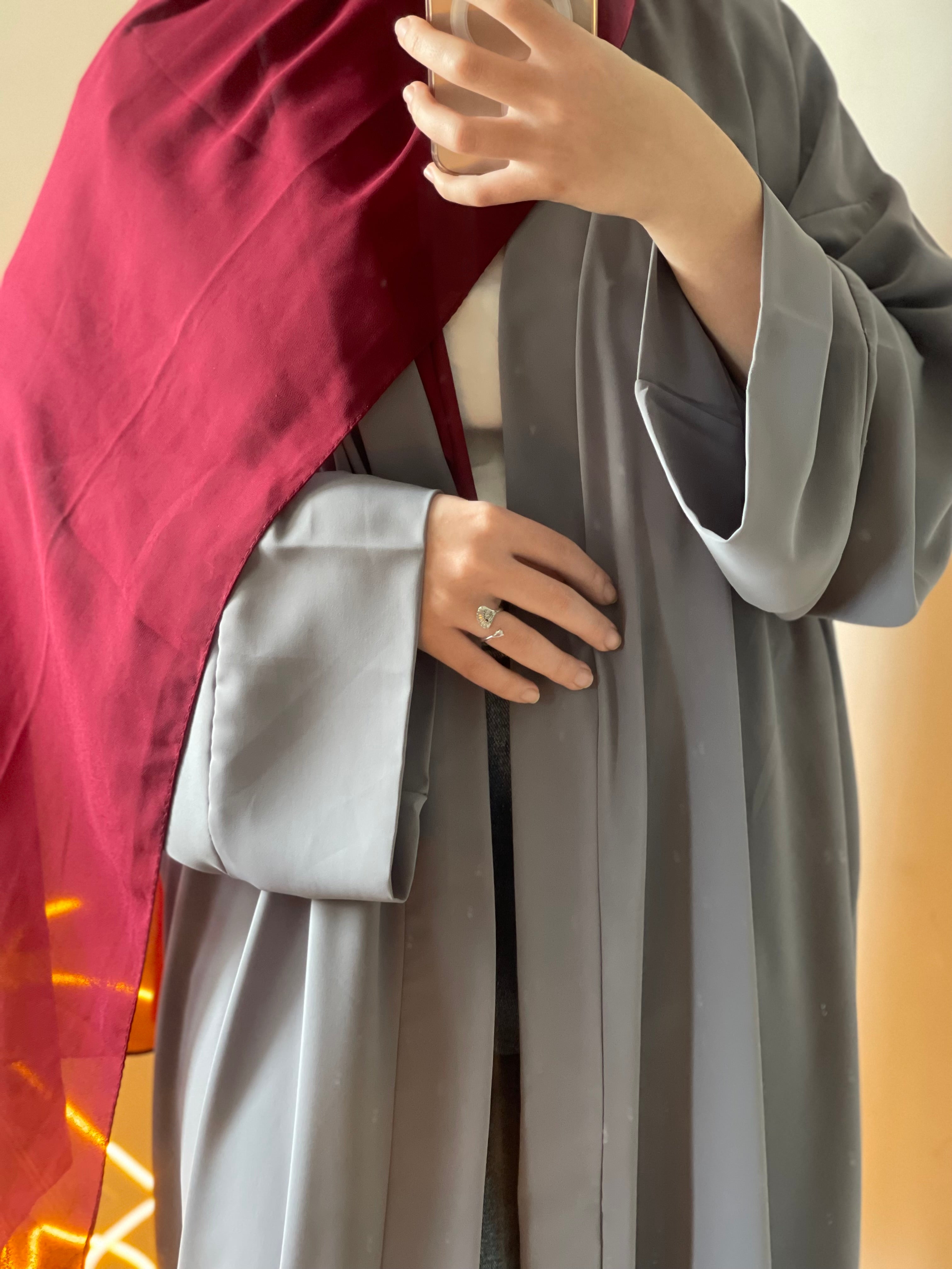 kimono style abaya