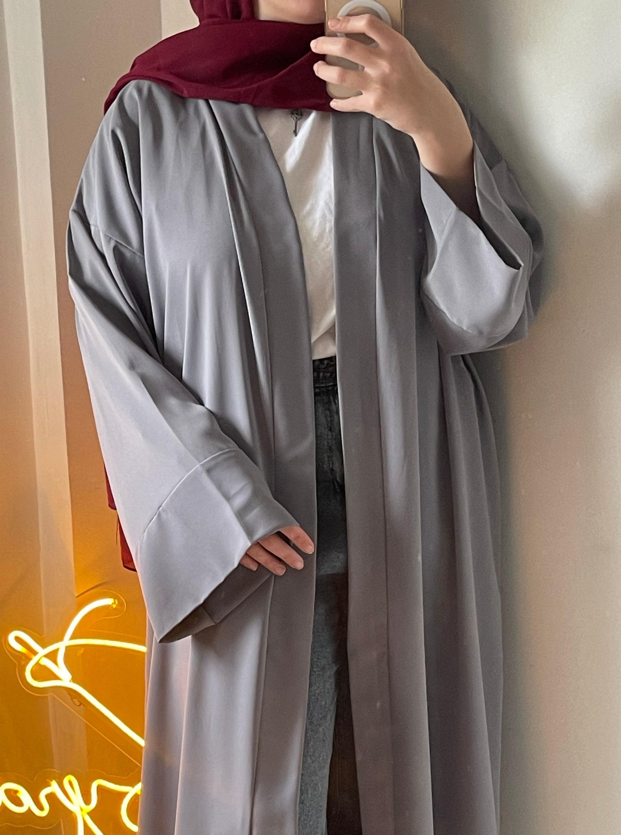 kimono style abaya