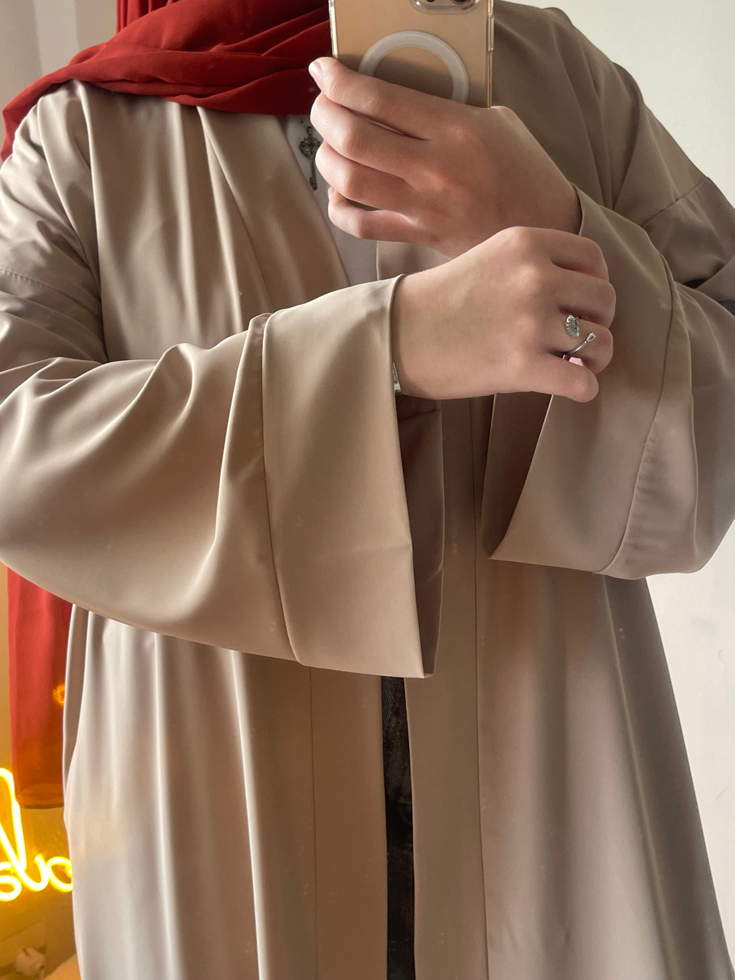 kimono style abaya